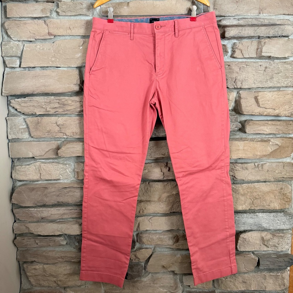 J. Crew Factory Coral Pink Chinos